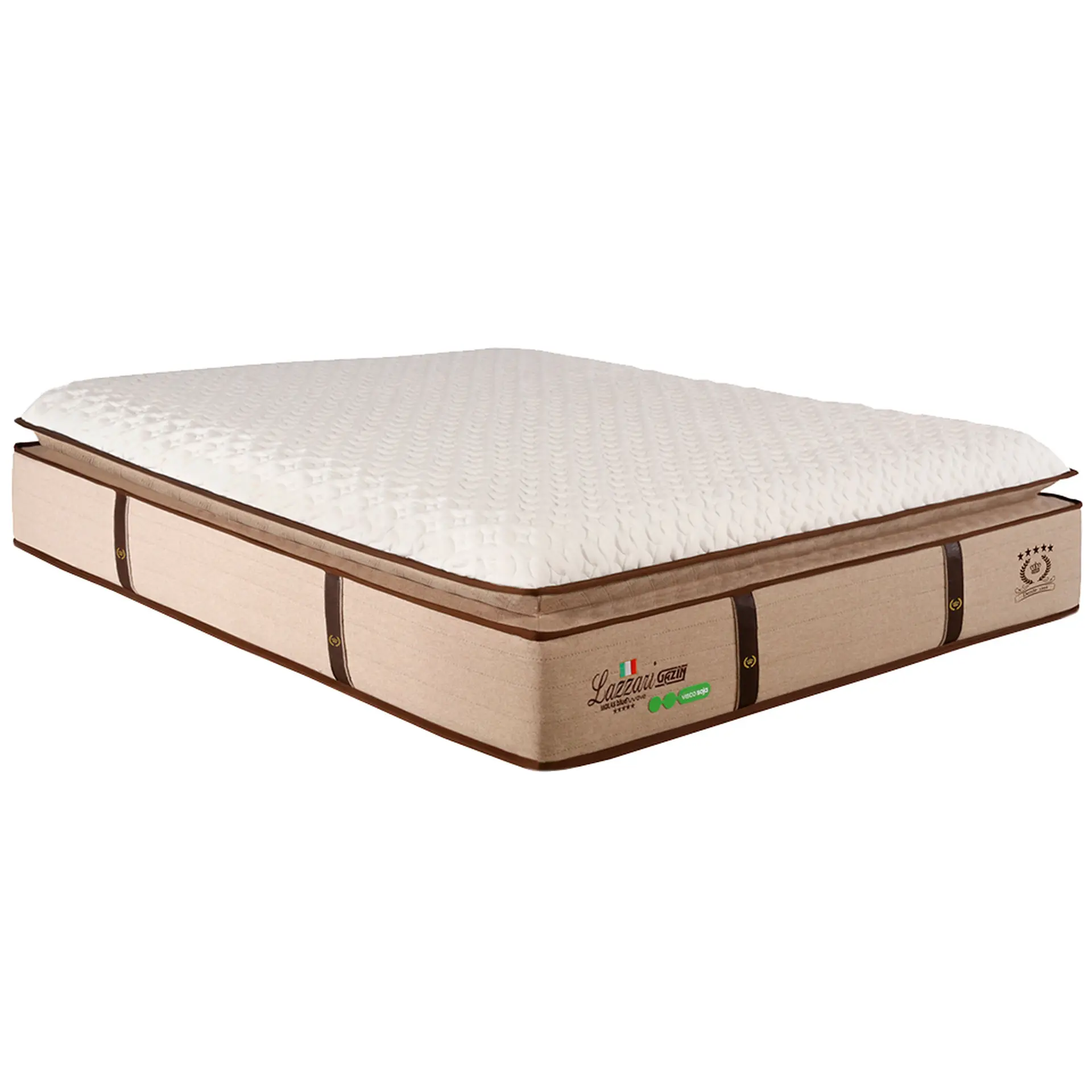 Colchão Cama Box Gazin Molas BlueWave Queen Size Lazzari 158x198