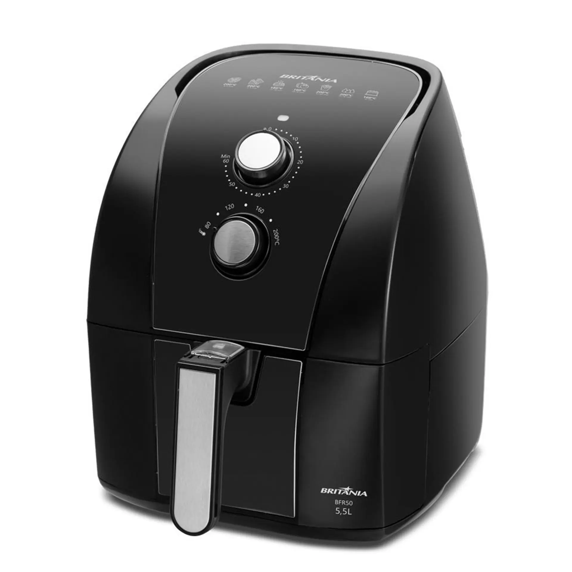 Fritadeira Elétrica Air Fryer Britânia BFR50 5,5L 1500W - 110 Volts