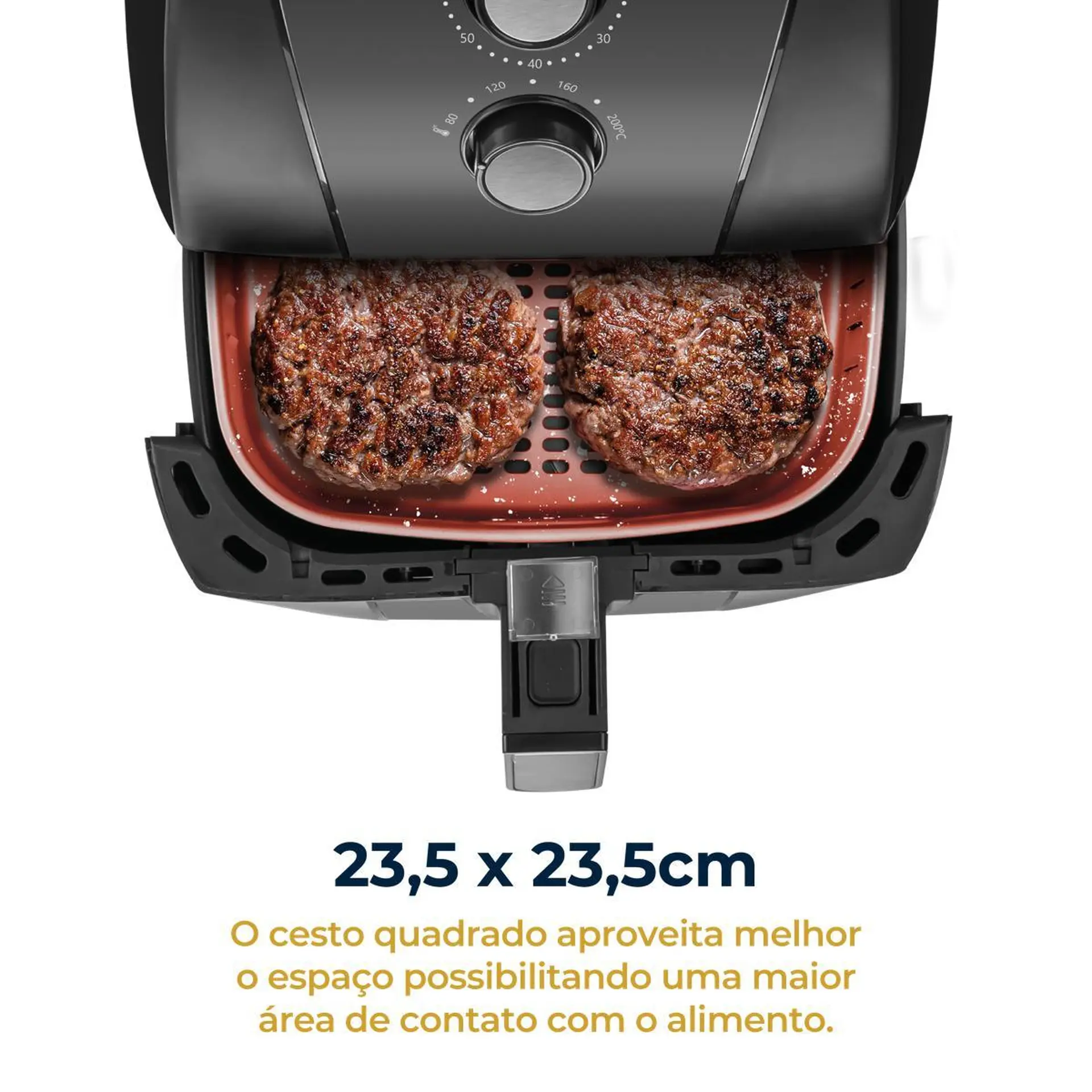Fritadeira Elétrica Air Fryer Britânia BFR50 5,5L 1500W - 110 Volts