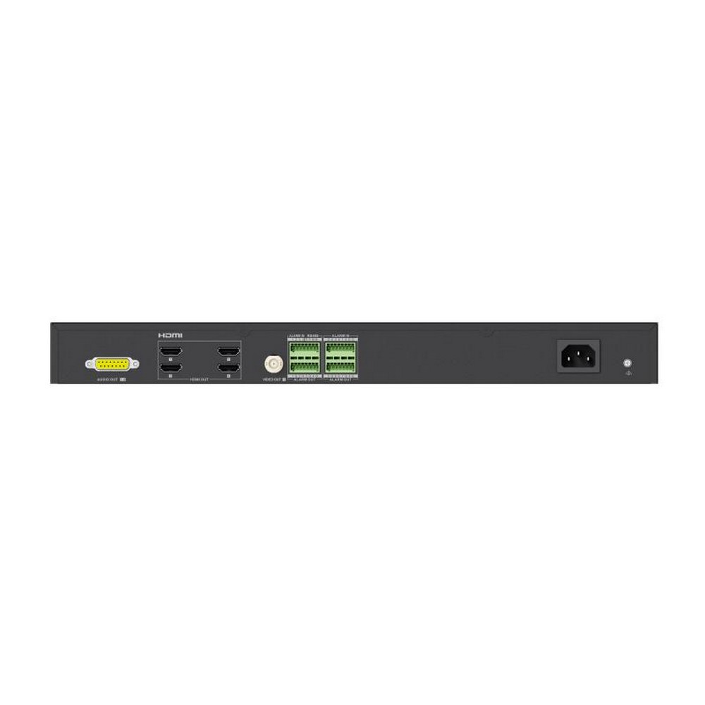 Decodificador 4 Saídas HDMI Ultra HD 4K Video Wall Hikvision DS6904UDIC