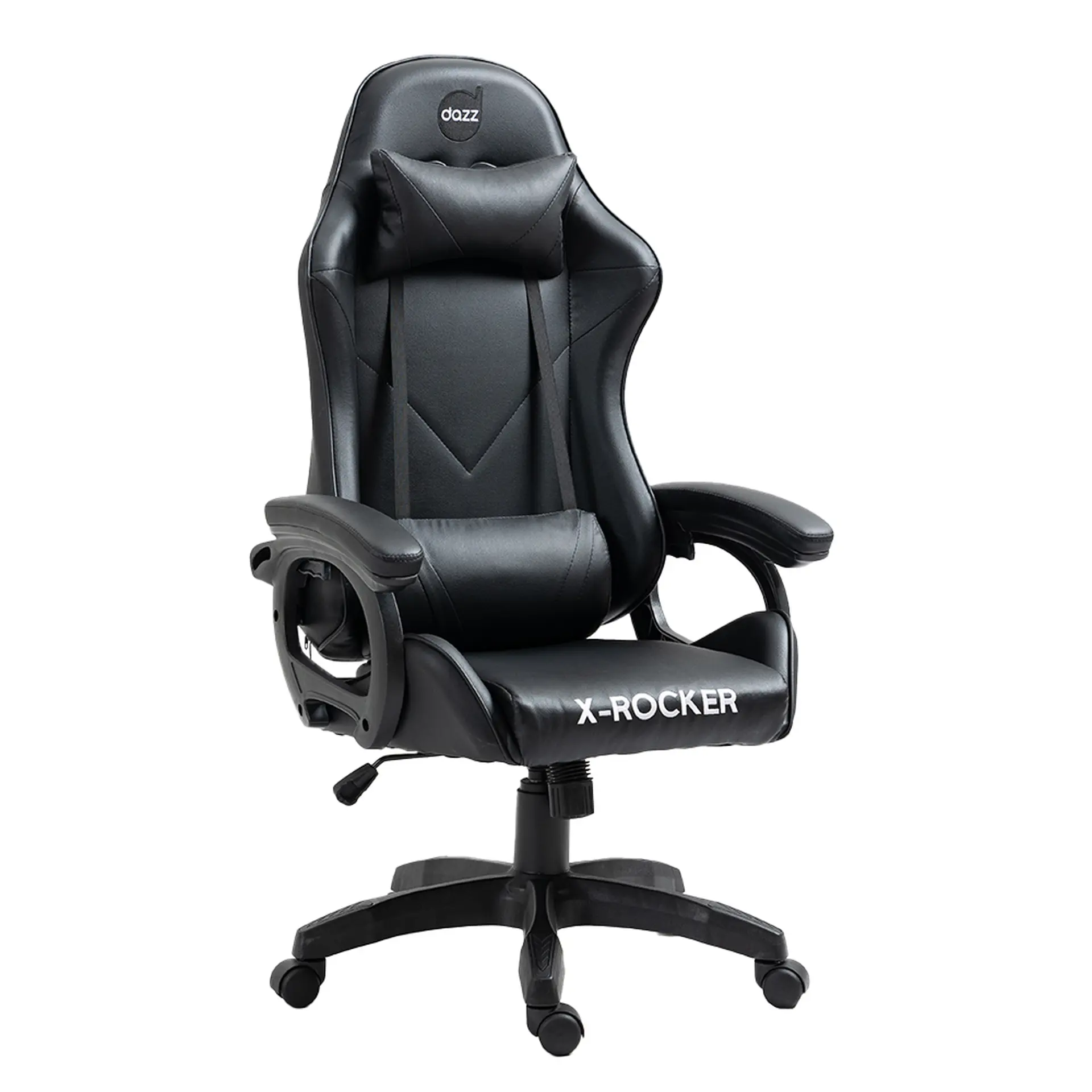 Cadeira Gamer Dazz X-Rocker Giratória com Encosto Reclinável - Preto