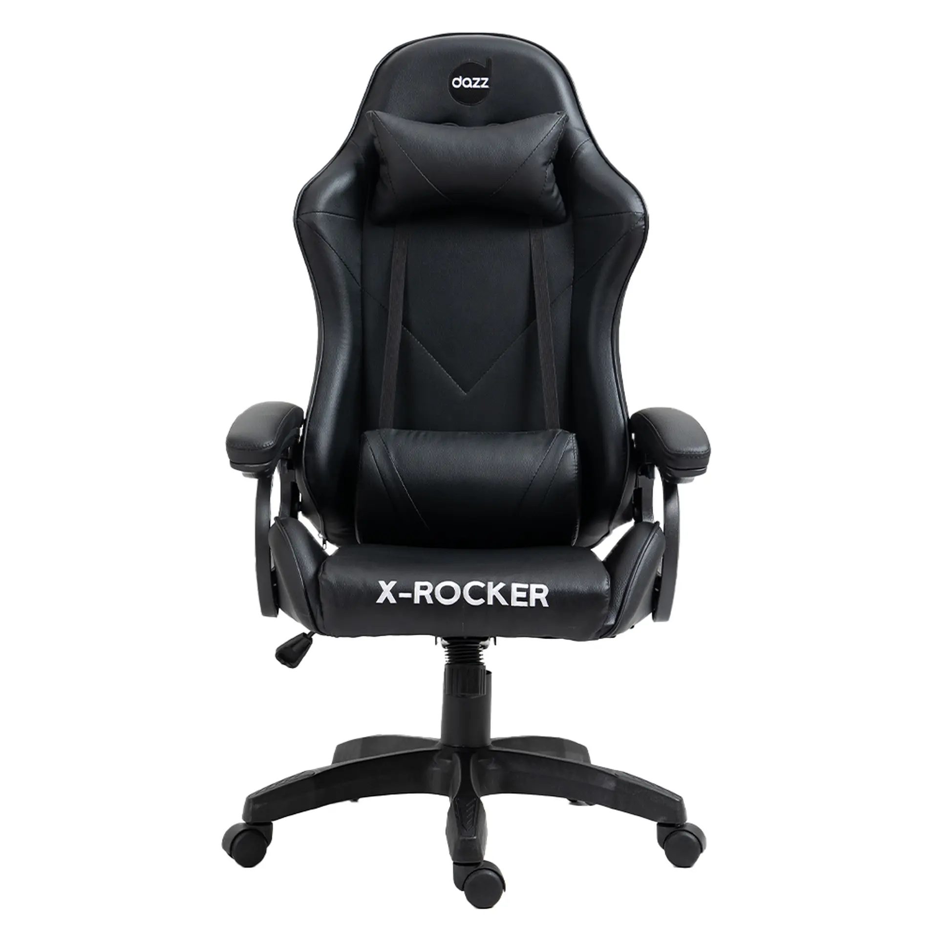 Cadeira Gamer Dazz X-Rocker Giratória com Encosto Reclinável - Preto