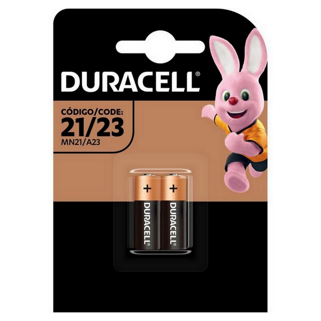 Pilha Alcalina A23 12V Duracell - 74854 - Blister com 2 Pilhas