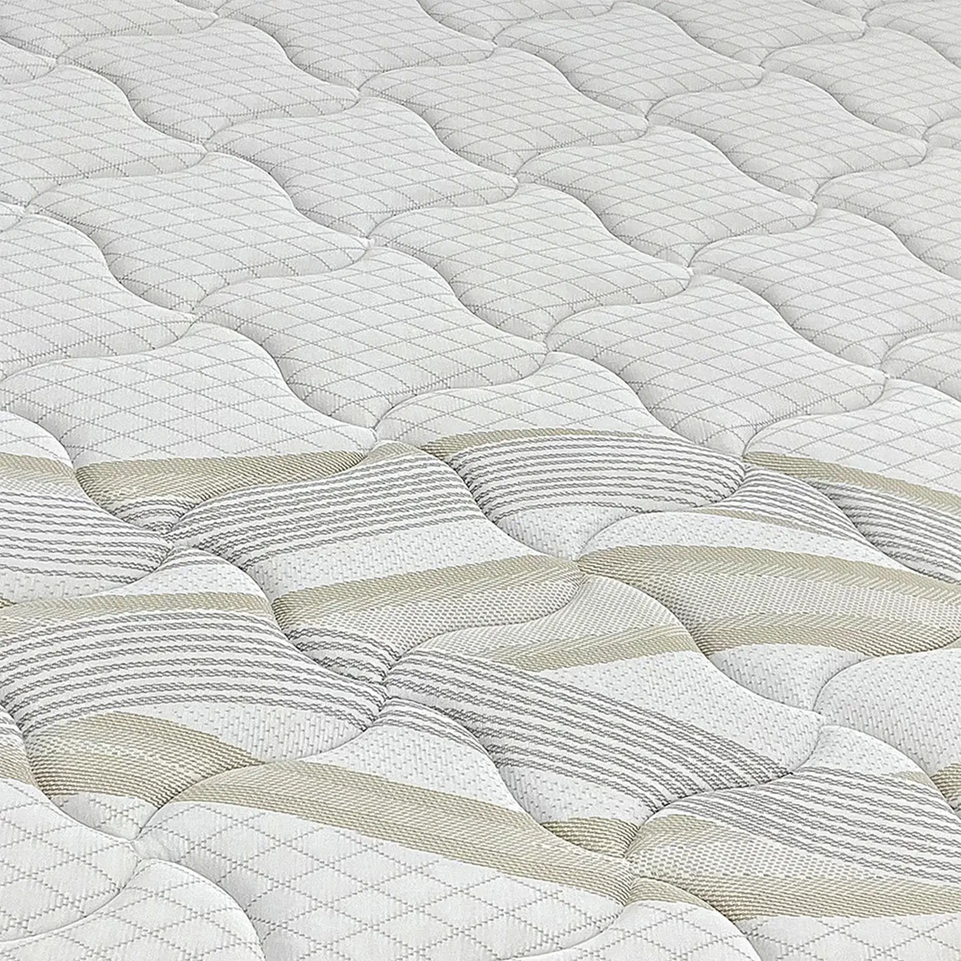 Colchão Queen Size Espuma D40 Gazin Misto Duo Extra 158x198 - Marrom