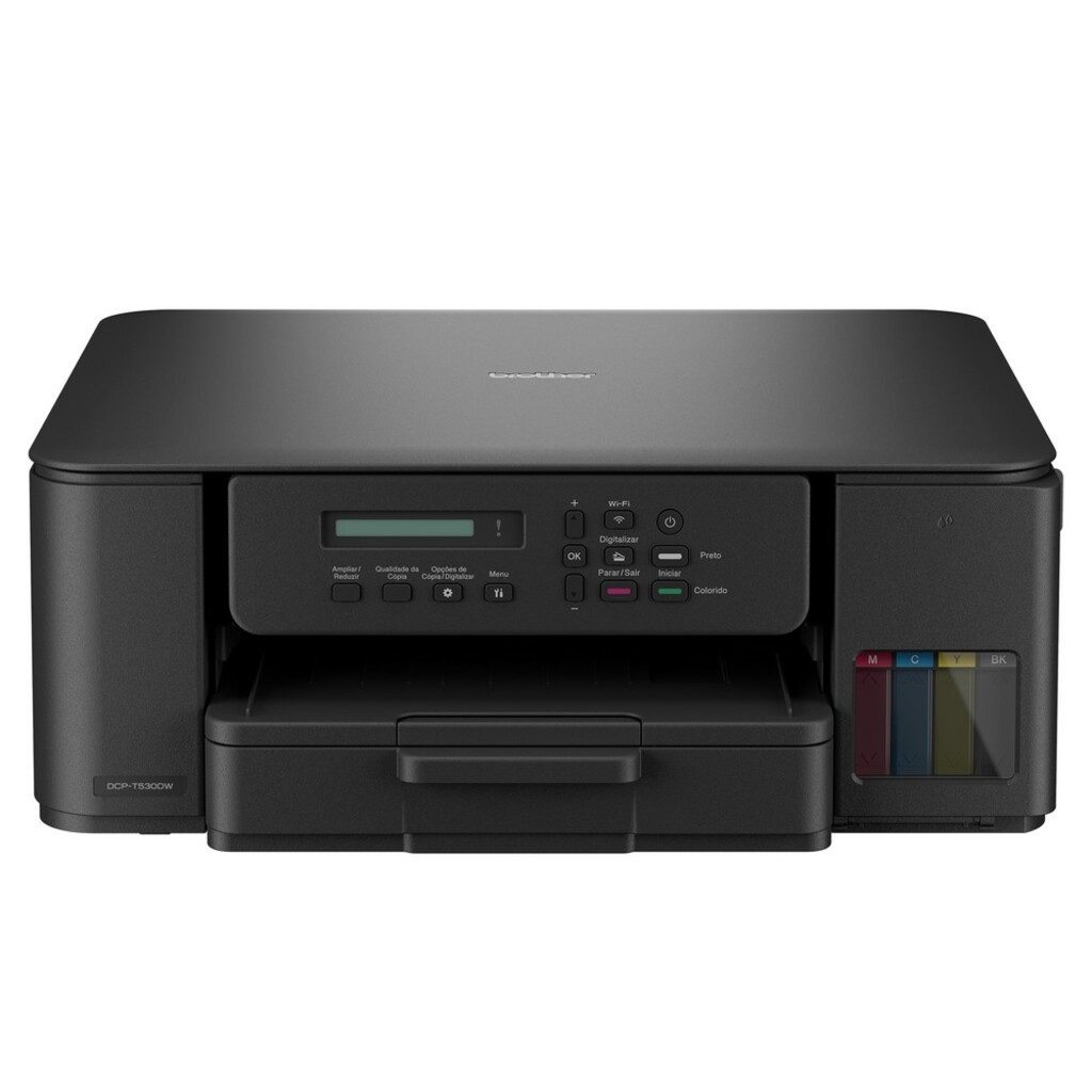 Multifuncional Brother DCPT530DW A4 Tanque de Tinta Até 27ppm Até 6000dpi USB/WIFI