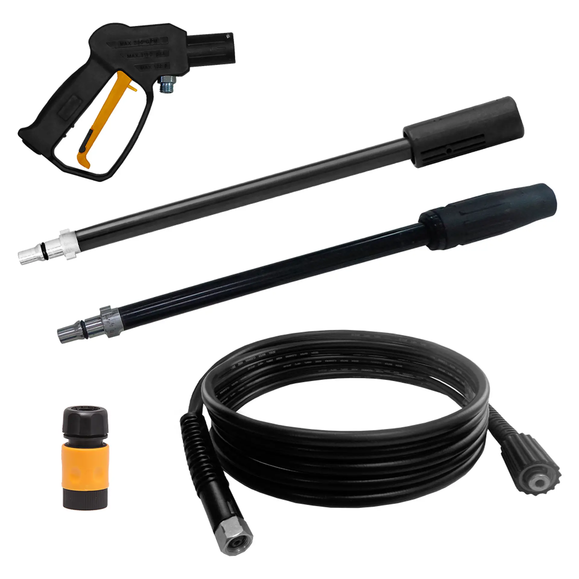 Lavadora Alta Pressão Wap Ousada Plus 2200 1750PSI Compacta 1500W - Laranja/Preto - 110 Volts