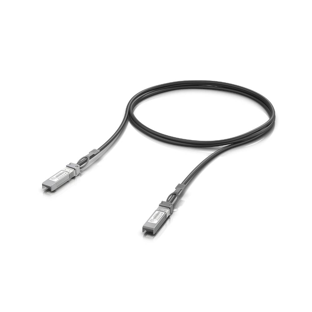 Cabo Link Fibra Optica 10G SFP 1m Ubiquiti UACCDACSFP10