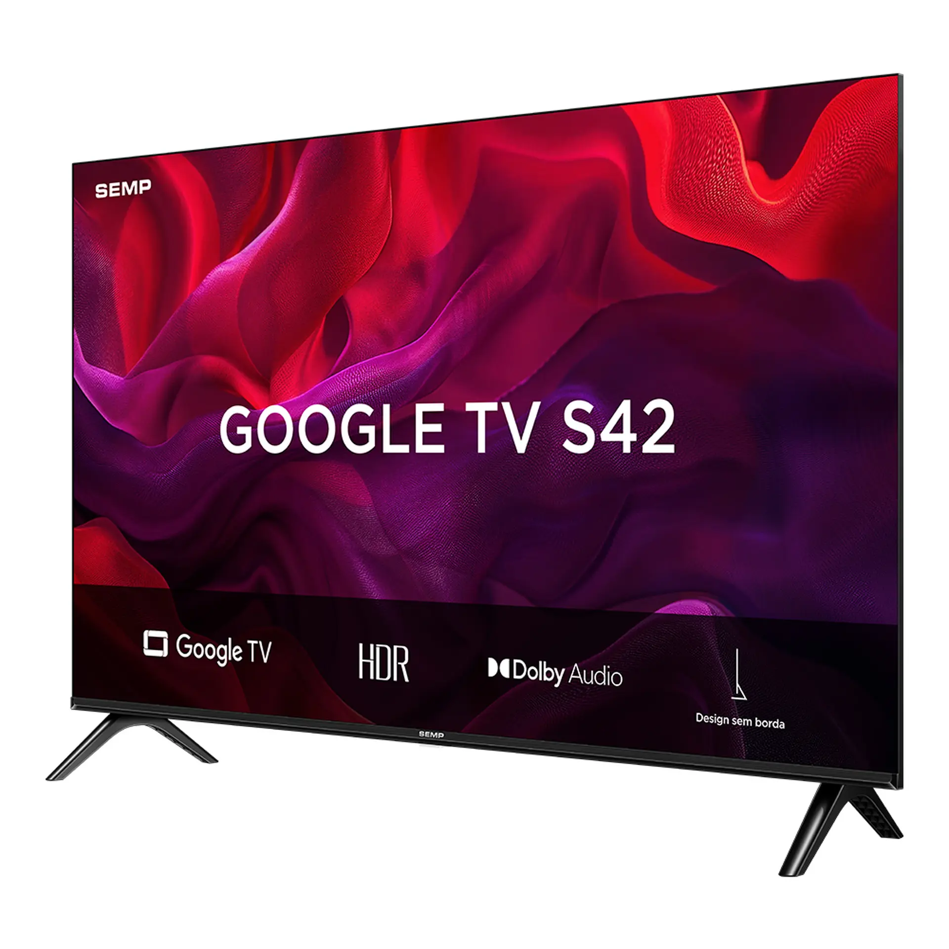 Smart TV Semp LED 43" Full HD Wi-Fi Android TV 43S42