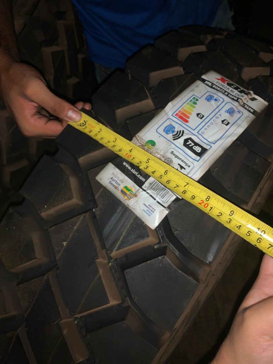 PNEU 295/80R22.5 18PR 152/149K FORZA BLOCK F1 CANAVIEIRO BORRACHUDO