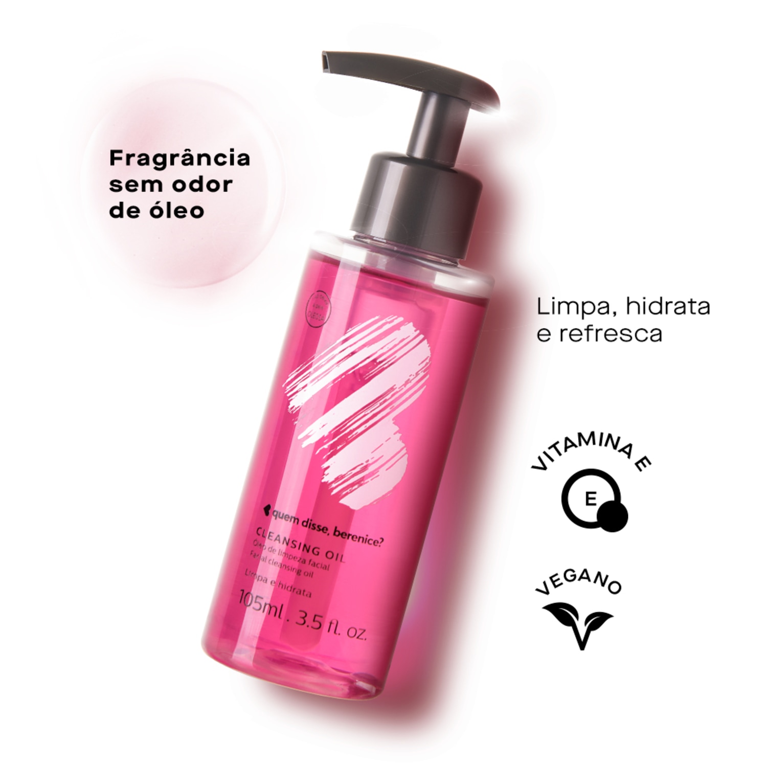Demaquilante Cleansing Oil Quem Disse, Berenice? 105ml