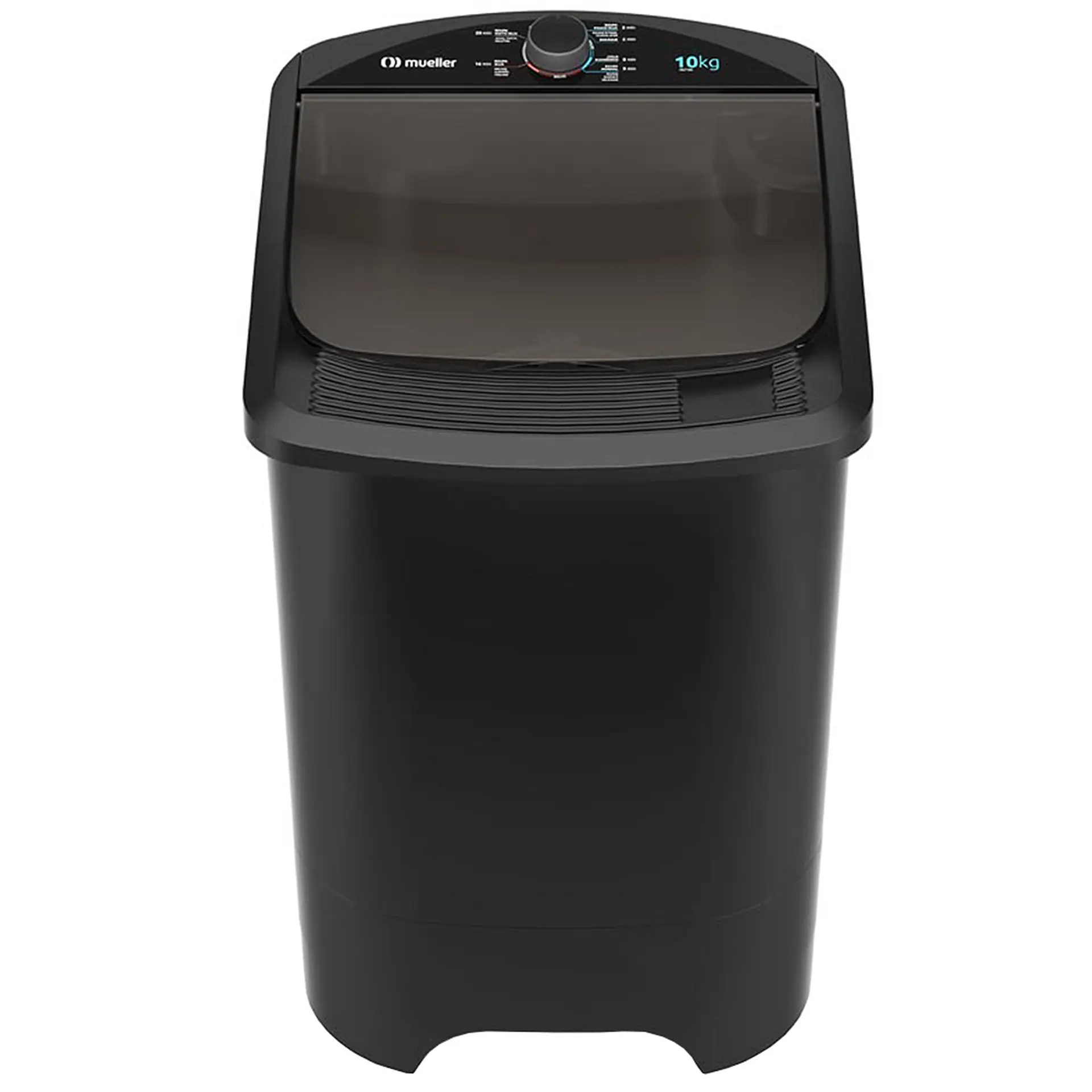 Tanquinho Mueller 10kg Lavagem por Turbilhonamento MLT10C - Preto - 110 Volts