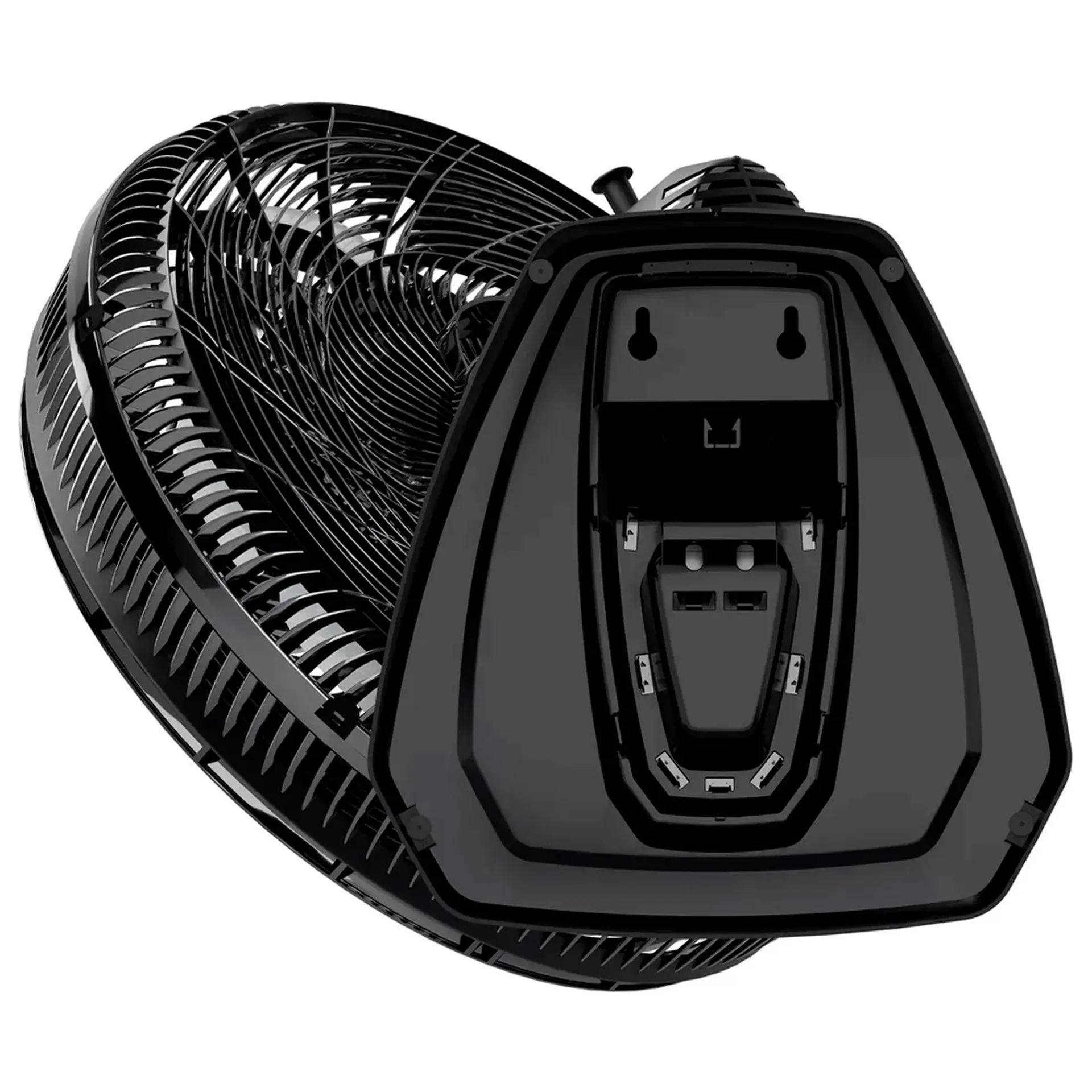 Ventilador 2 em 1 Mesa e Parede Wap Flow Turbo 50cm 8 Pás FW00921 - Preto/Cinza - 110 Volts