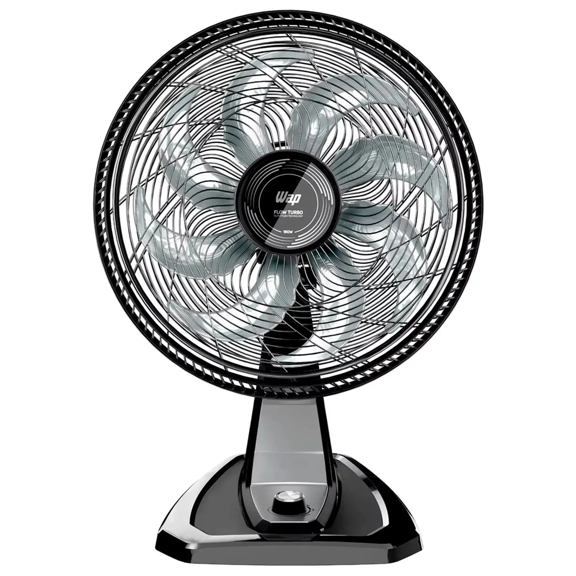 Ventilador 2 em 1 Mesa e Parede Wap Flow Turbo 50cm 8 Pás FW00921 - Preto/Cinza - 110 Volts