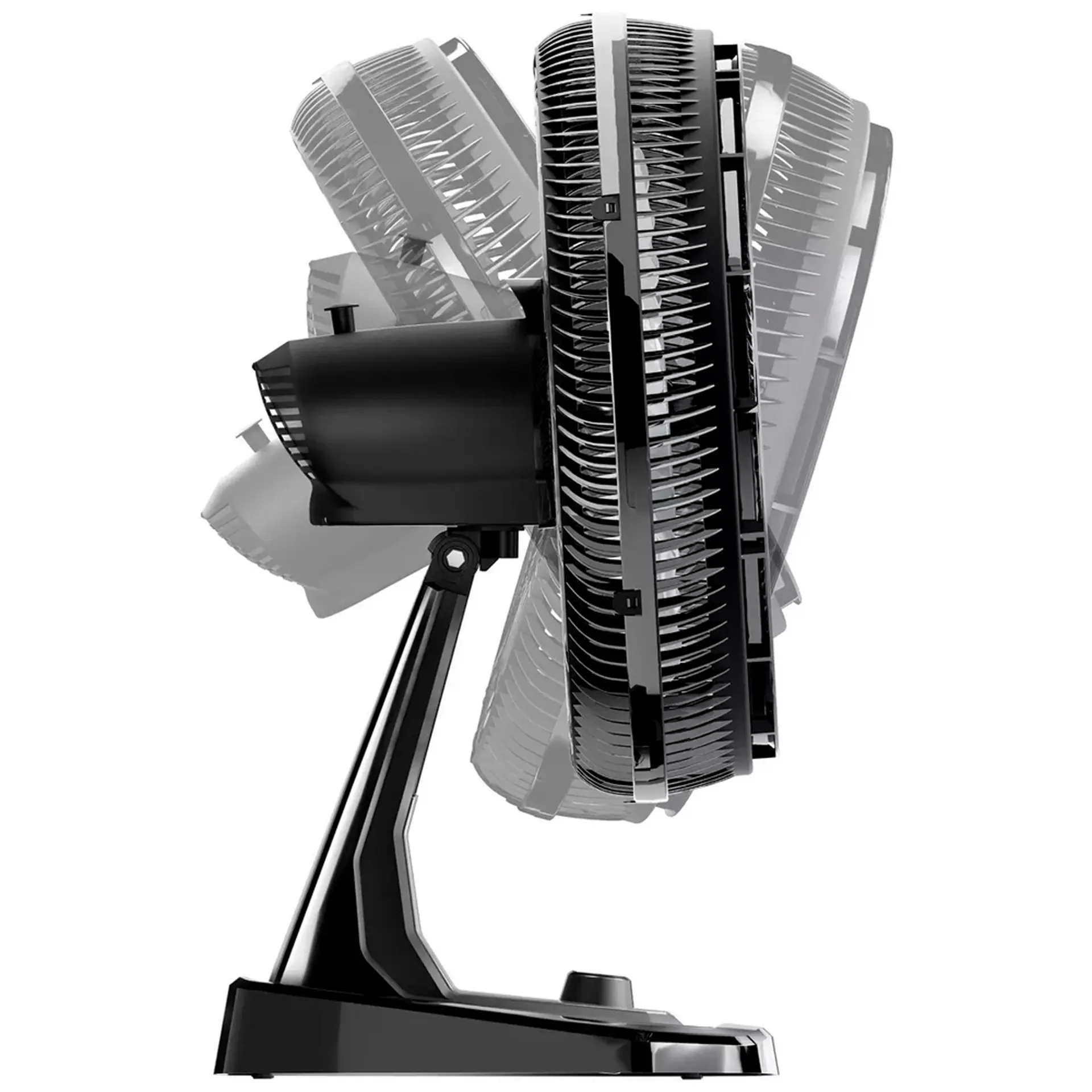 Ventilador 2 em 1 Mesa e Parede Wap Flow Turbo 50cm 8 Pás FW00921 - Preto/Cinza - 110 Volts