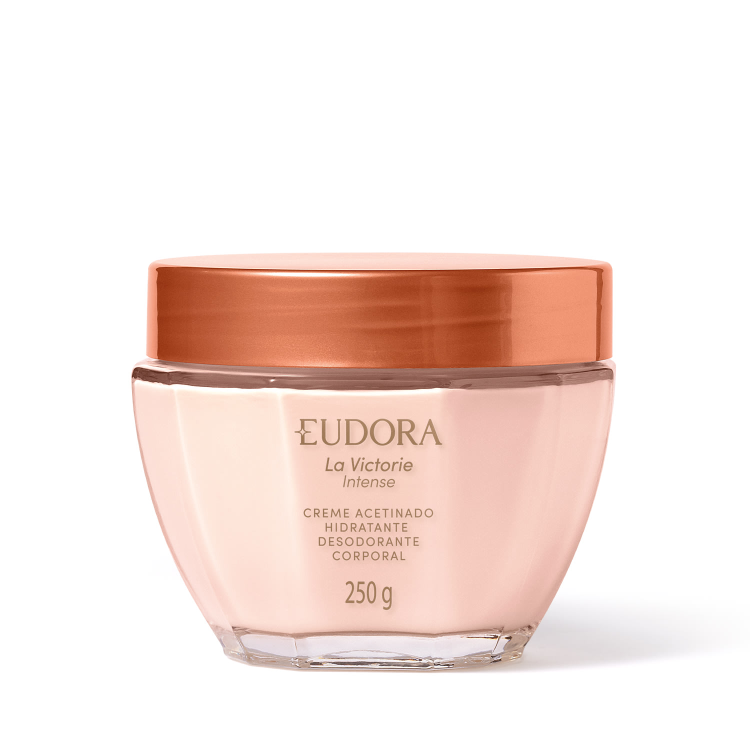 Creme Acetinado Hidratante Desodorante Corporal La Victorie Intense 250g