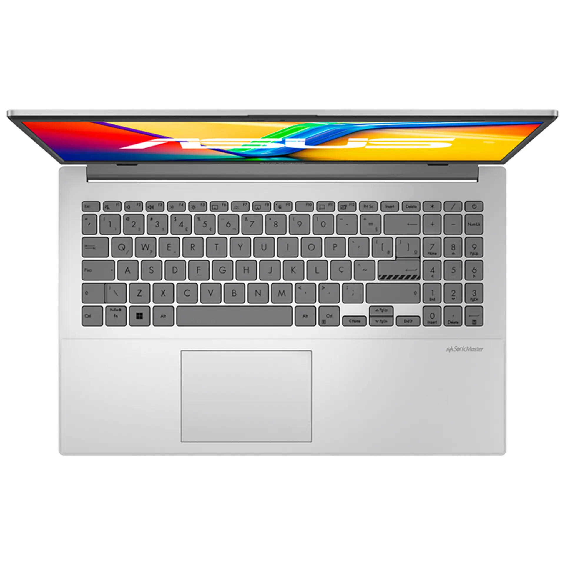Notebook Asus i3 W11 8GB 256GB SSD 15,6" E1504GA - Prata - Bivolt