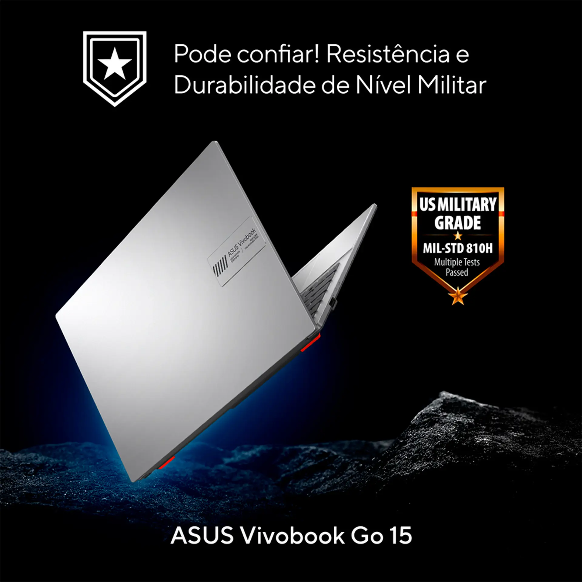 Notebook Asus i3 W11 8GB 256GB SSD 15,6" E1504GA - Prata - Bivolt