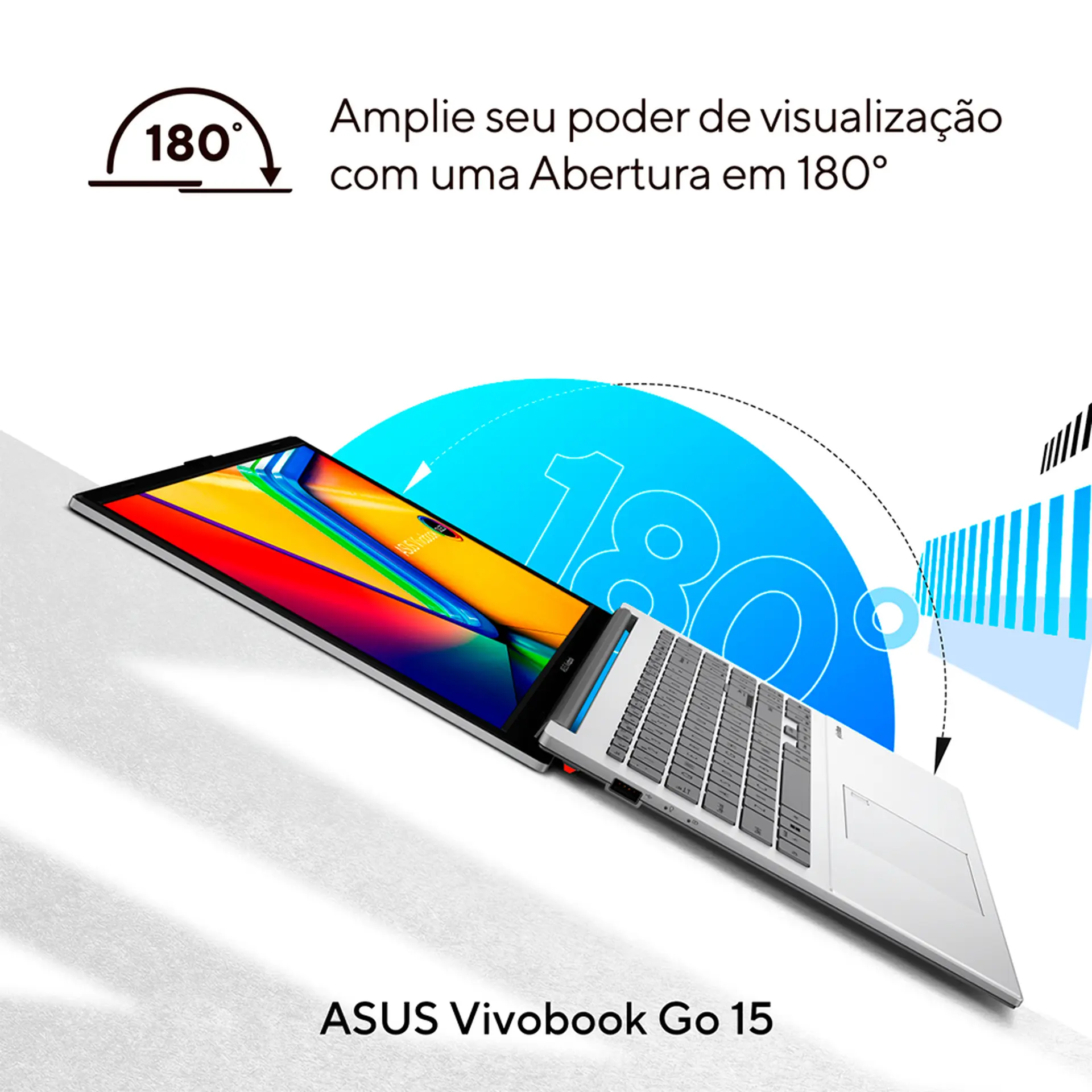 Notebook Asus i3 W11 8GB 256GB SSD 15,6" E1504GA - Prata - Bivolt