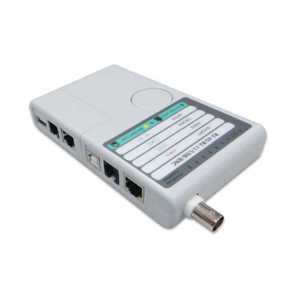 Testador para Cabo de Rede RJ11/RJ45/USB/COAX Seccon SecTool - APTC-NF3468