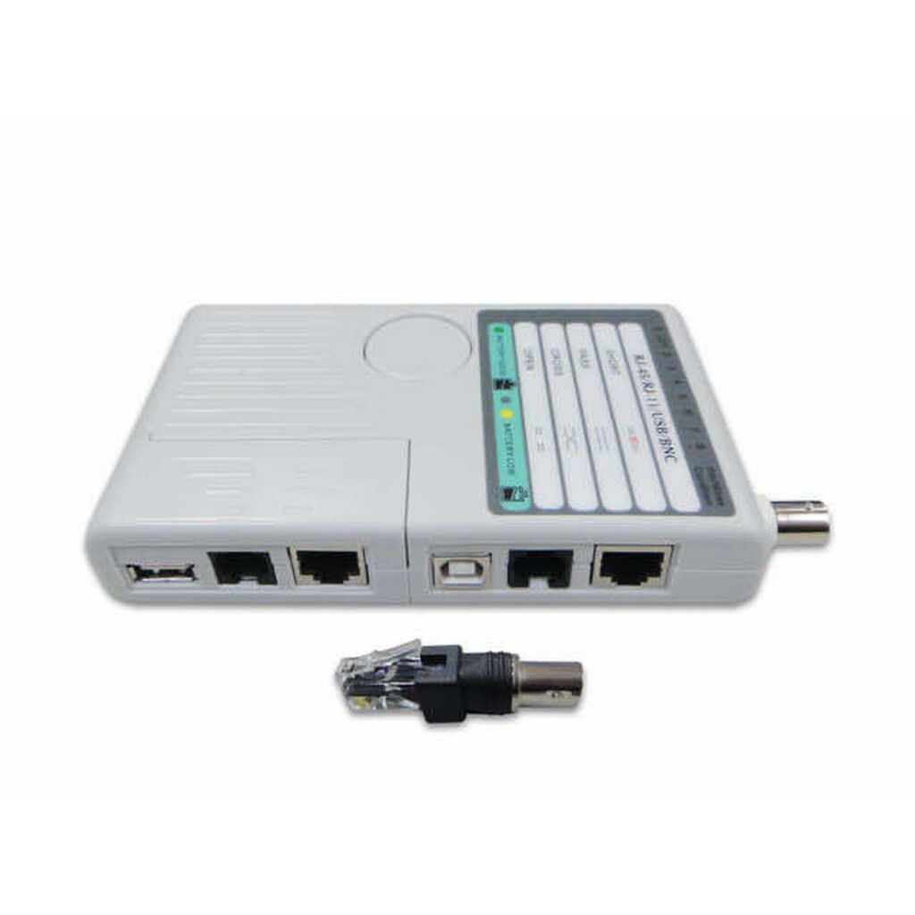 Testador para Cabo de Rede RJ11/RJ45/USB/COAX Seccon SecTool - APTC-NF3468