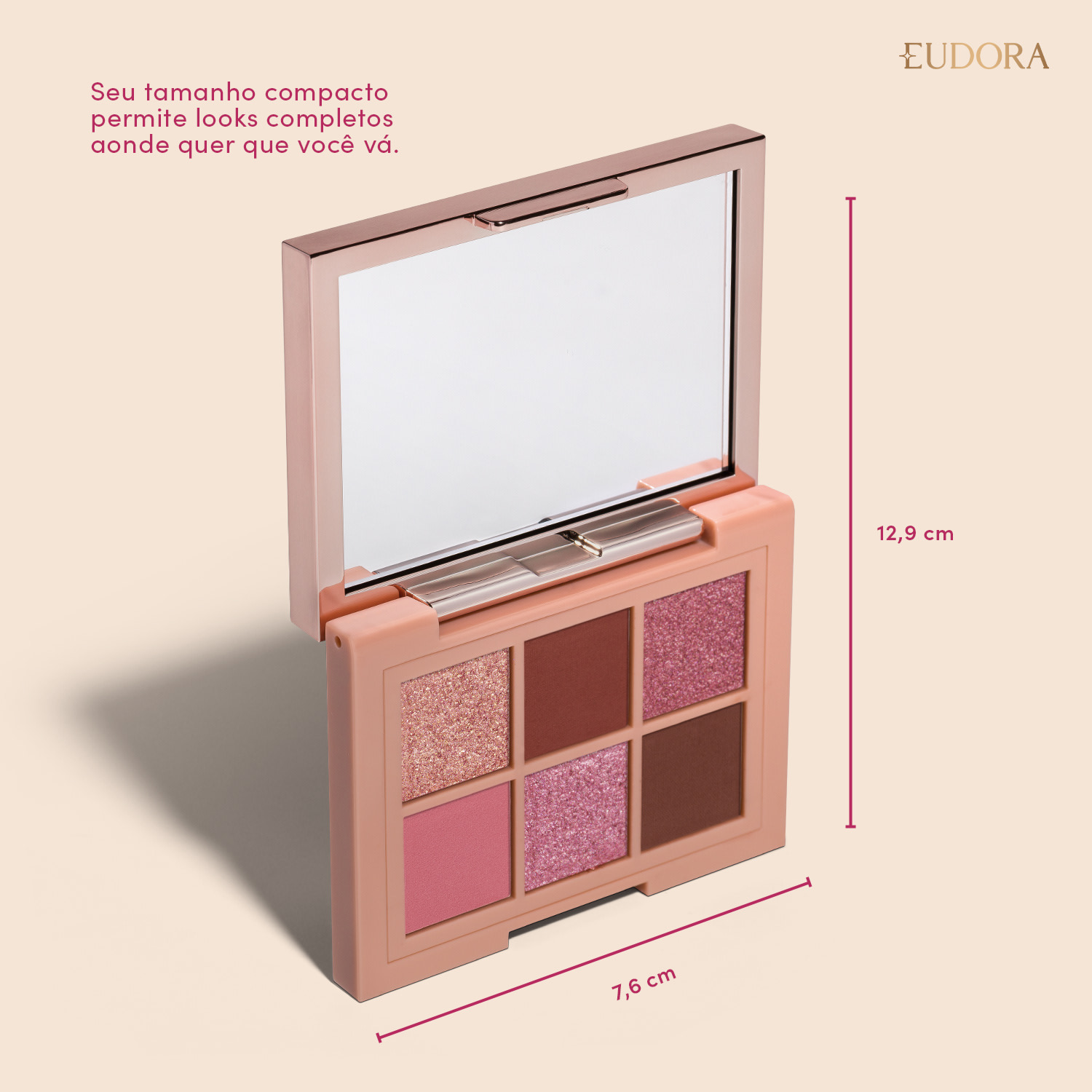 Paleta de Sombra Niina Secrets Rosé Shine