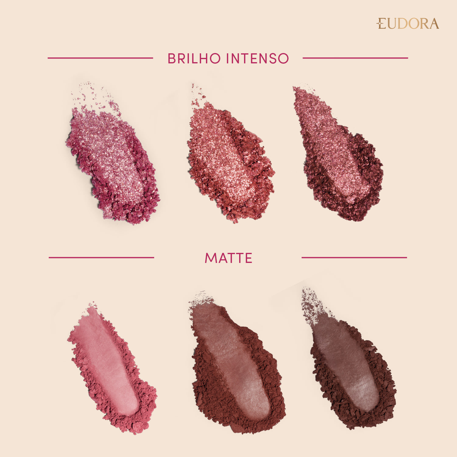 Paleta de Sombra Niina Secrets Rosé Shine