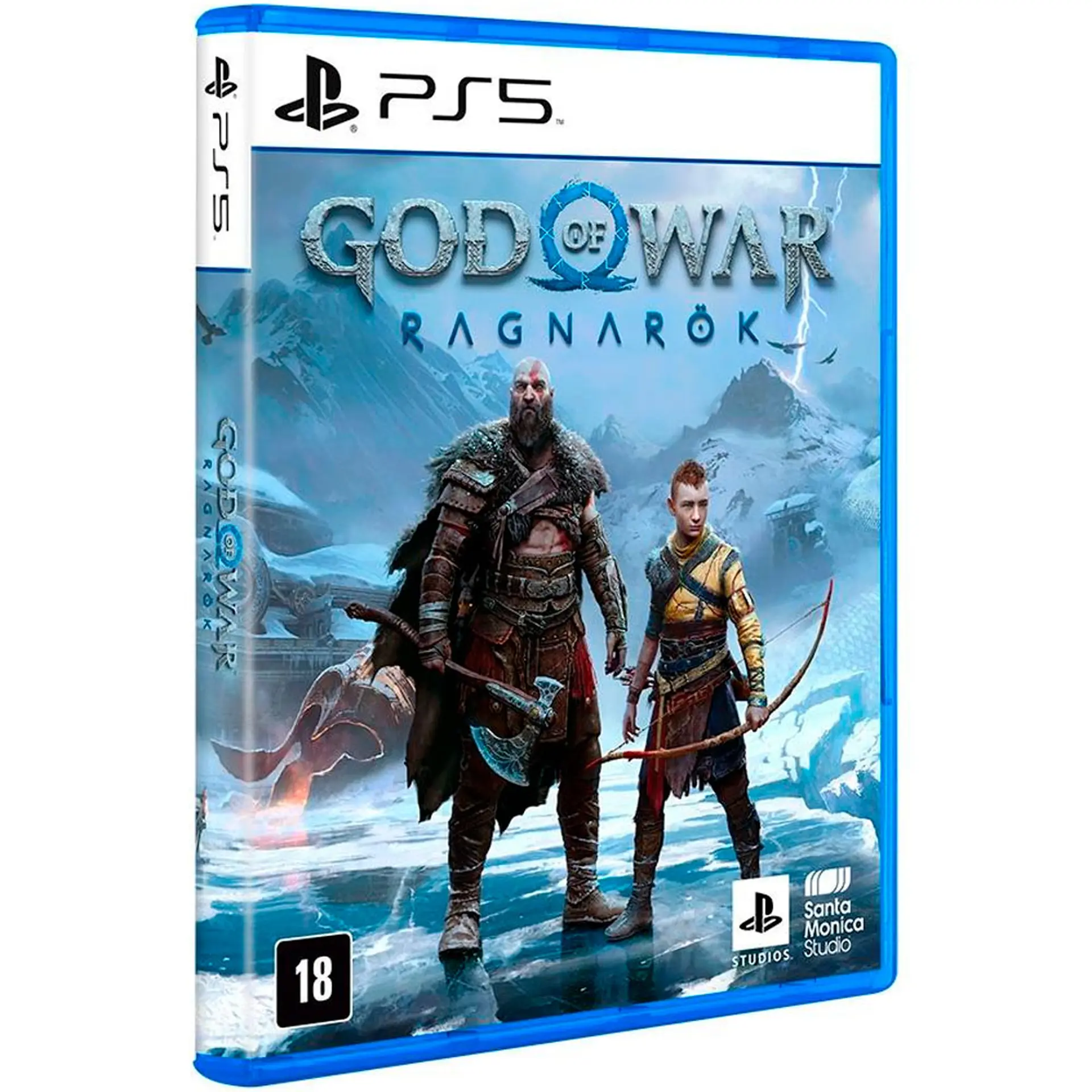 Jogo God Of War Ragnarok Edição Standard Para PS5 Mídia Física