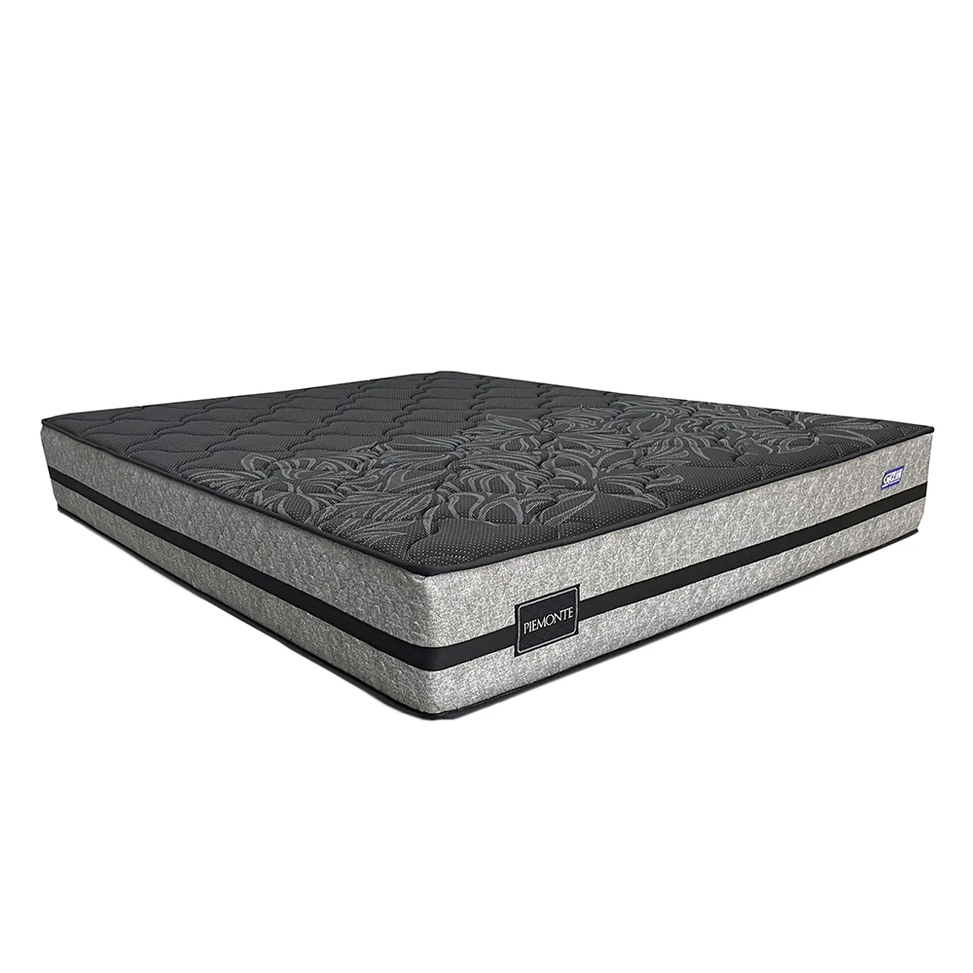 Colchão Cama Box Gazin Molas BlueWave Queen Size Piemonte 158x198 - Cinza