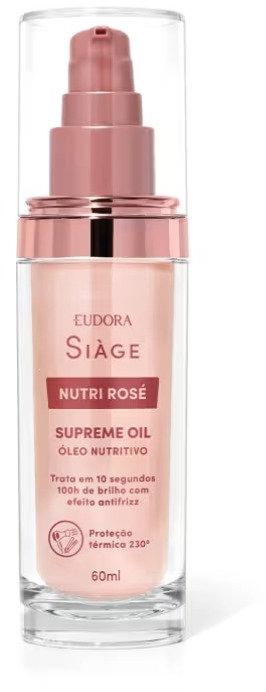 Supreme Oil Siàge Nutri Rosé 60ml Eudora