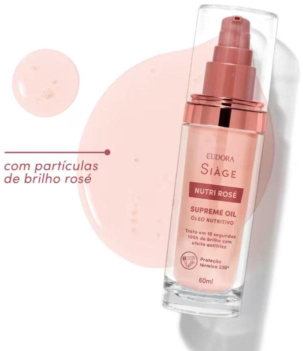 Supreme Oil Siàge Nutri Rosé 60ml Eudora