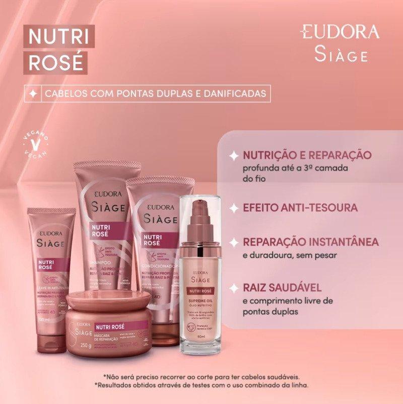 Supreme Oil Siàge Nutri Rosé 60ml Eudora