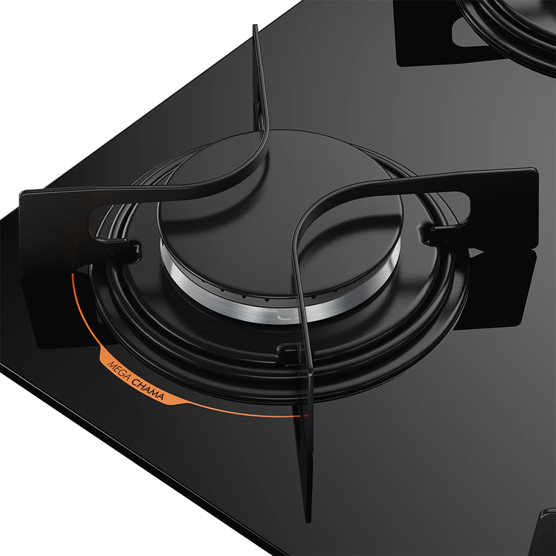 Cooktop a Gás Atlas Utop 4 Bocas Superautomático Mesa em Vidro Temperado - Preto - Bivolt