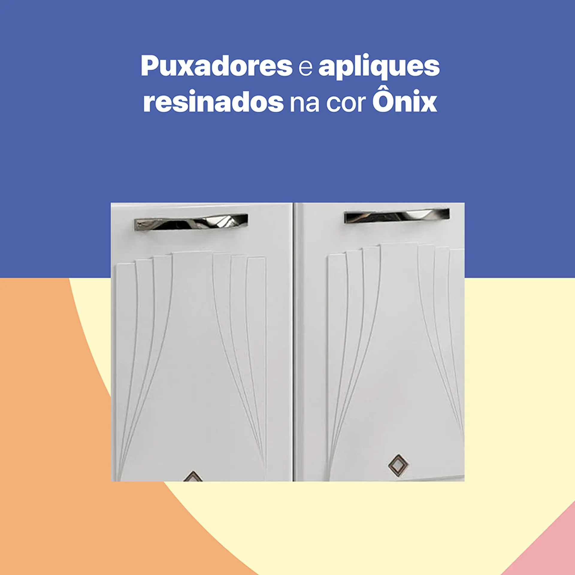Balcão sem Tampo 3 Portas 2 Gavetas 120cm Star Telasul em Aço - Bco/Pto