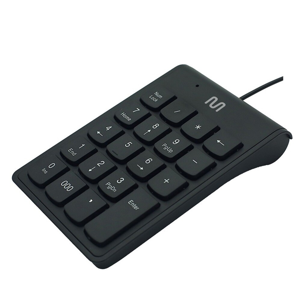 Teclado USB Multilaser Numérico Preto - TC227