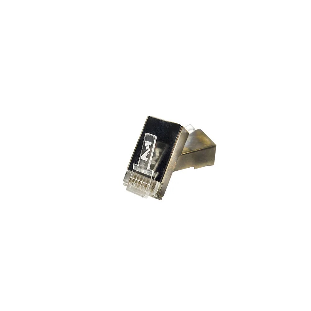 Conector RJ45 Megatron Macho 8 x 8 Cat.5e Blindado 903 Pack 10 unidades