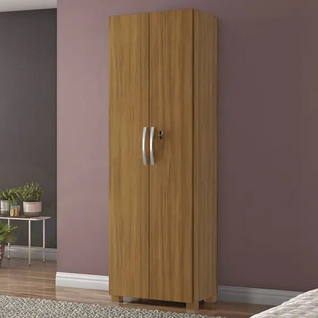 Armário Multiuso 2 Portas com Chave Freijo Trend Notável - NT4020 - 508444