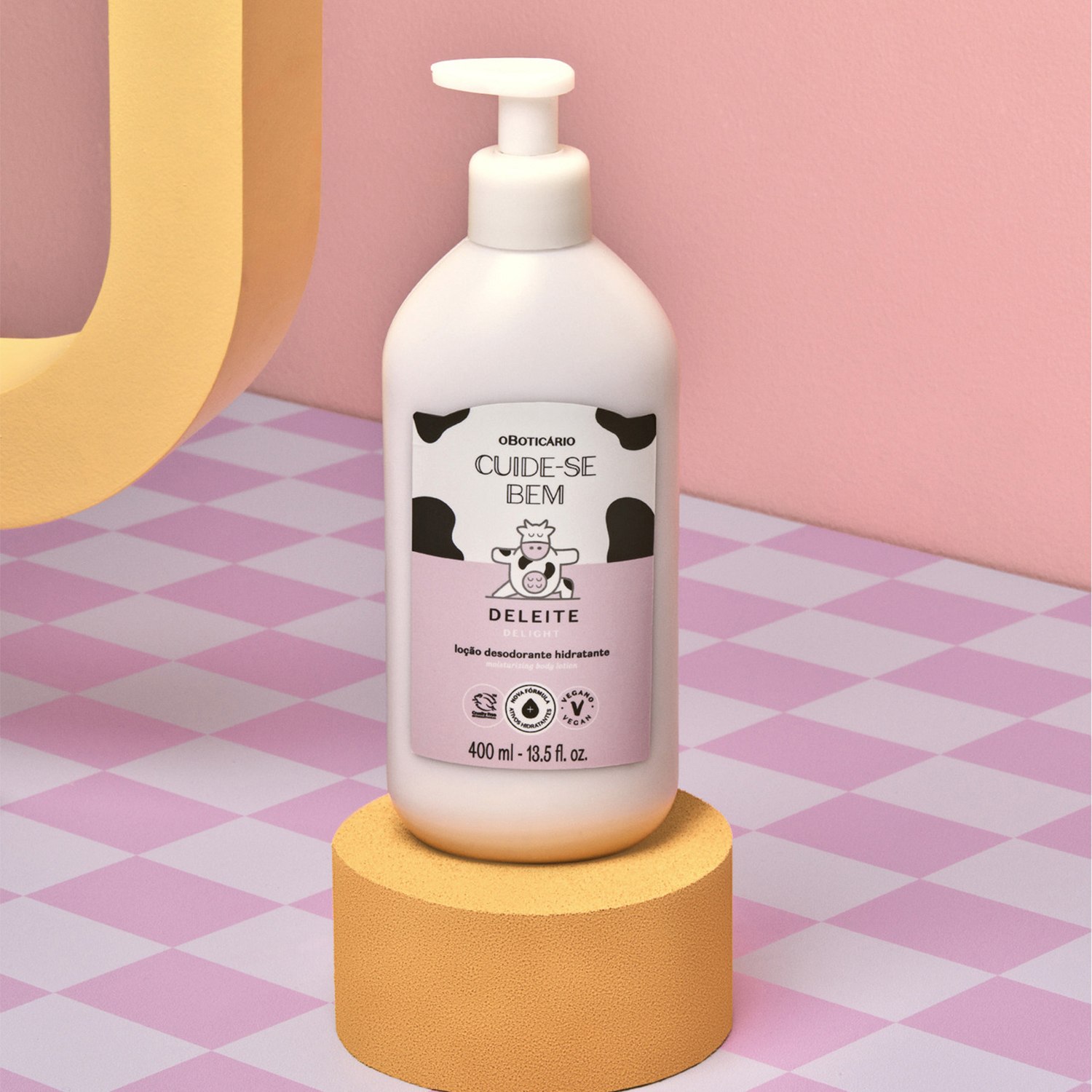 Loção Desodorante Hidratante Corporal Cuide-se Bem Deleite 400ml