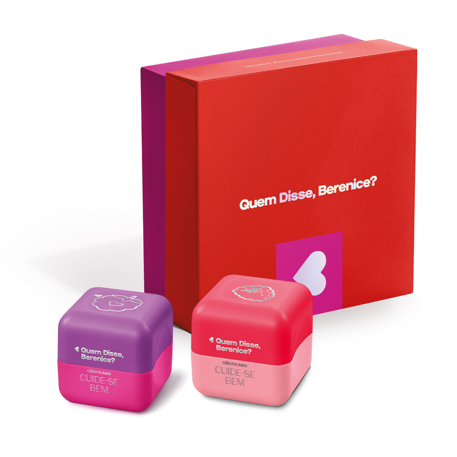 Kit Quem Disse, Berenice? Cuide-se Bem Feira: Amoruda e Framboesa (3 Produtos)