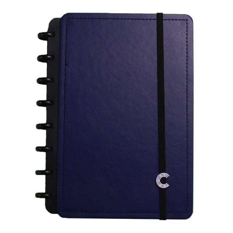 Caderno Inteligente Dark Blue A5 60 Folhas com Pautas 20 Folhas sem Pauta
