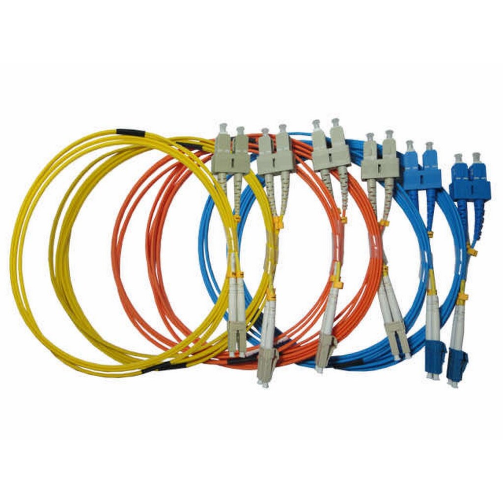 Cabo Patch Cord LC/UPC-SC/UPC 09/125 Fibra Optica 2,5M Duplo Seccon SecFiber - NKLT-LUSU2S3092.250C