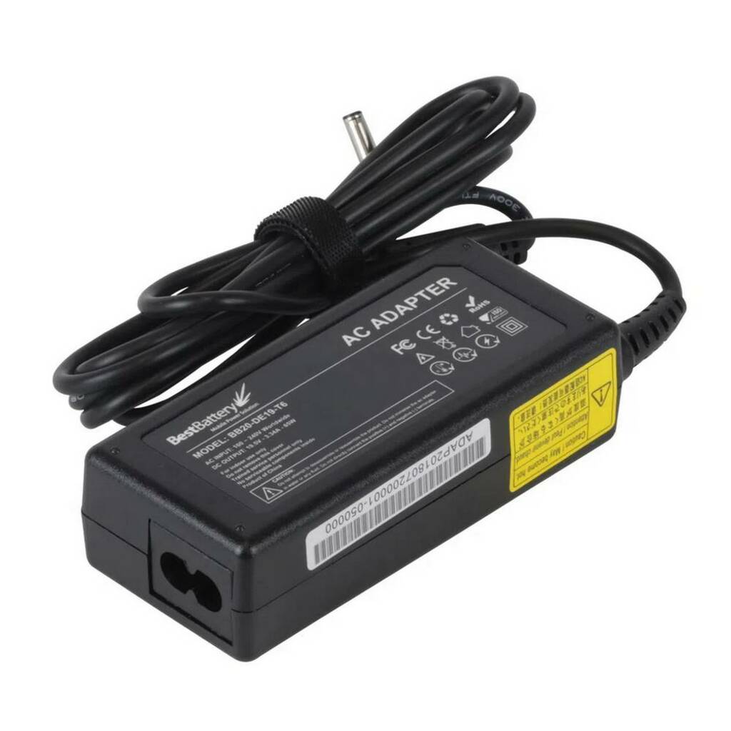 Fonte para Notebook Dell 65W 19,5V 3,34A Bivolt 4,5X3,0mm BestBattery - BB20-DE19T6