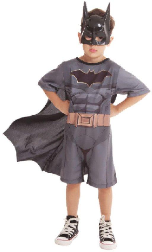 Fantasia Infantil Batman DC Comics Tam P Super Magia