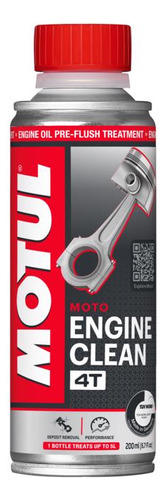 Aditivo Flusshing MOTUL ENGINE CLEAN MOTO 200ml 110878