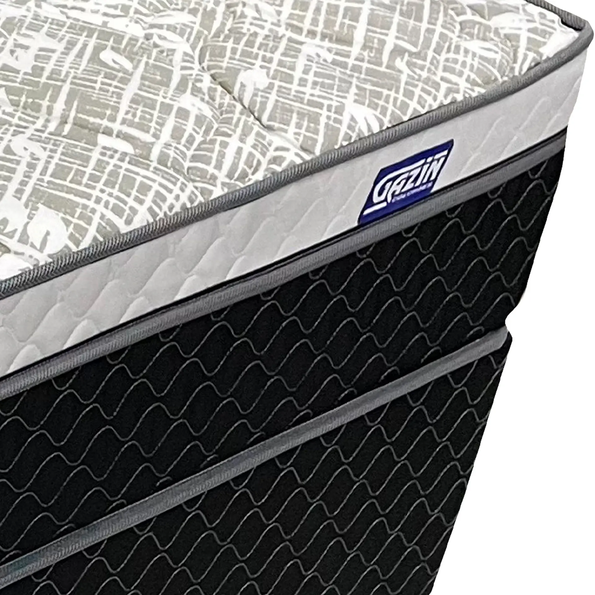 Colchão Cama Box Gazin Molas BlueWave Casal Vercelli 138x188