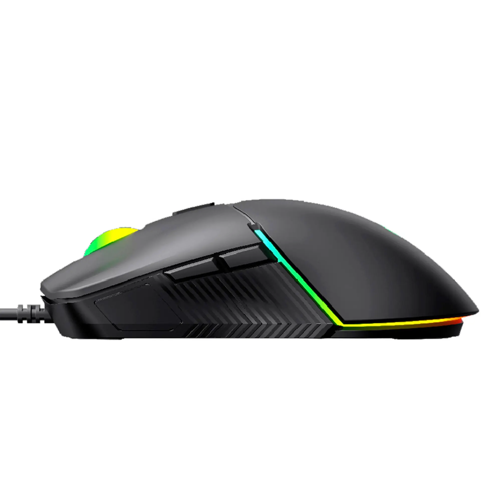 Mouse Gamer com Fio Viper Pro Naja USB Sensor Óptico 6 Botões - Preto/Verde - Bivolt