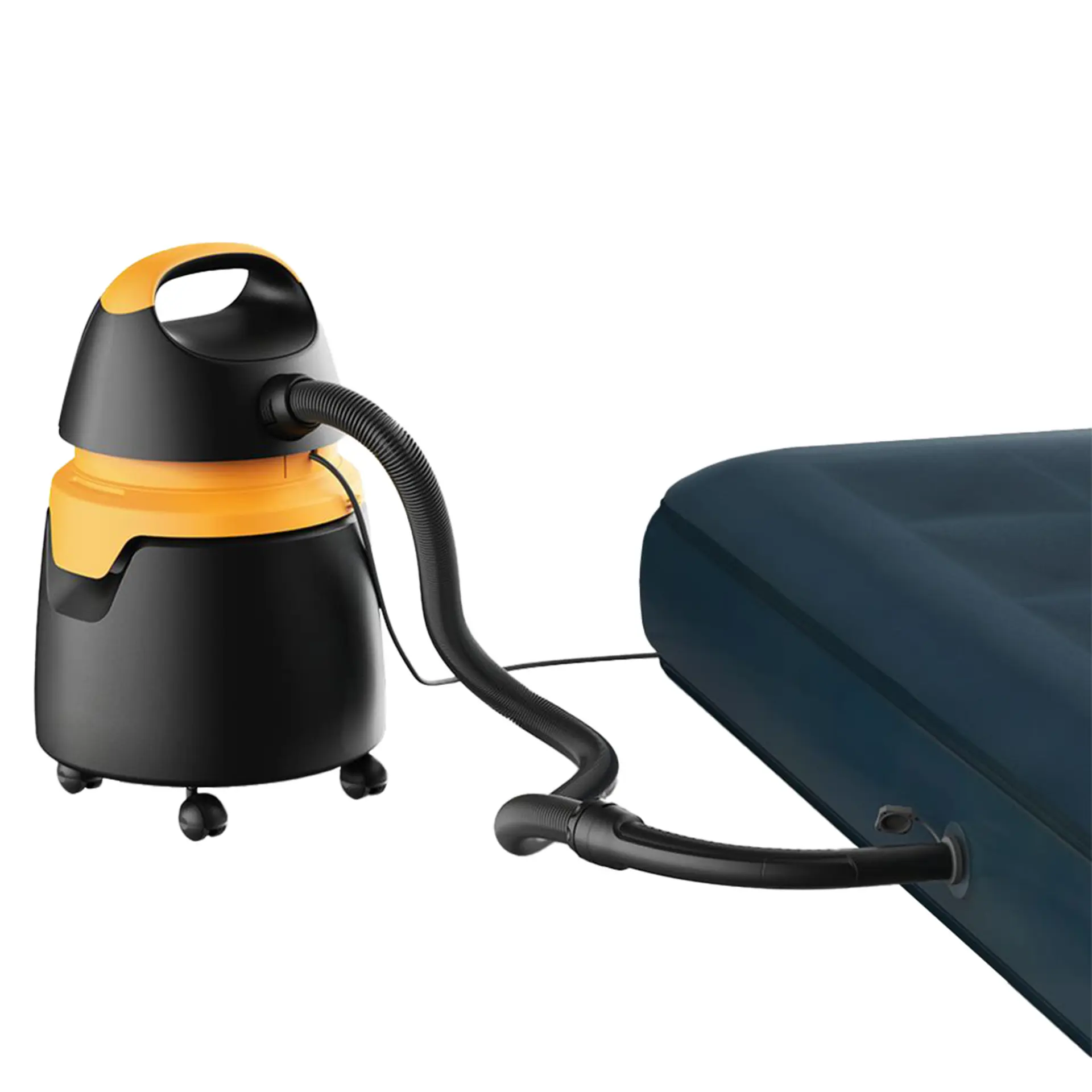 Aspirador Água e Pó Electrolux Acqua Power 1400W 10L Rodas 360° AQP20 - Preto/Amarelo - 110 Volts
