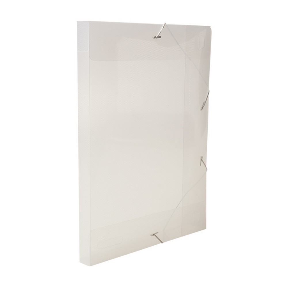 Pasta Aba Elástico Ofício 335 x 235mm Lombo 3cm Cristal Line Dello Unitário 0256H0050
