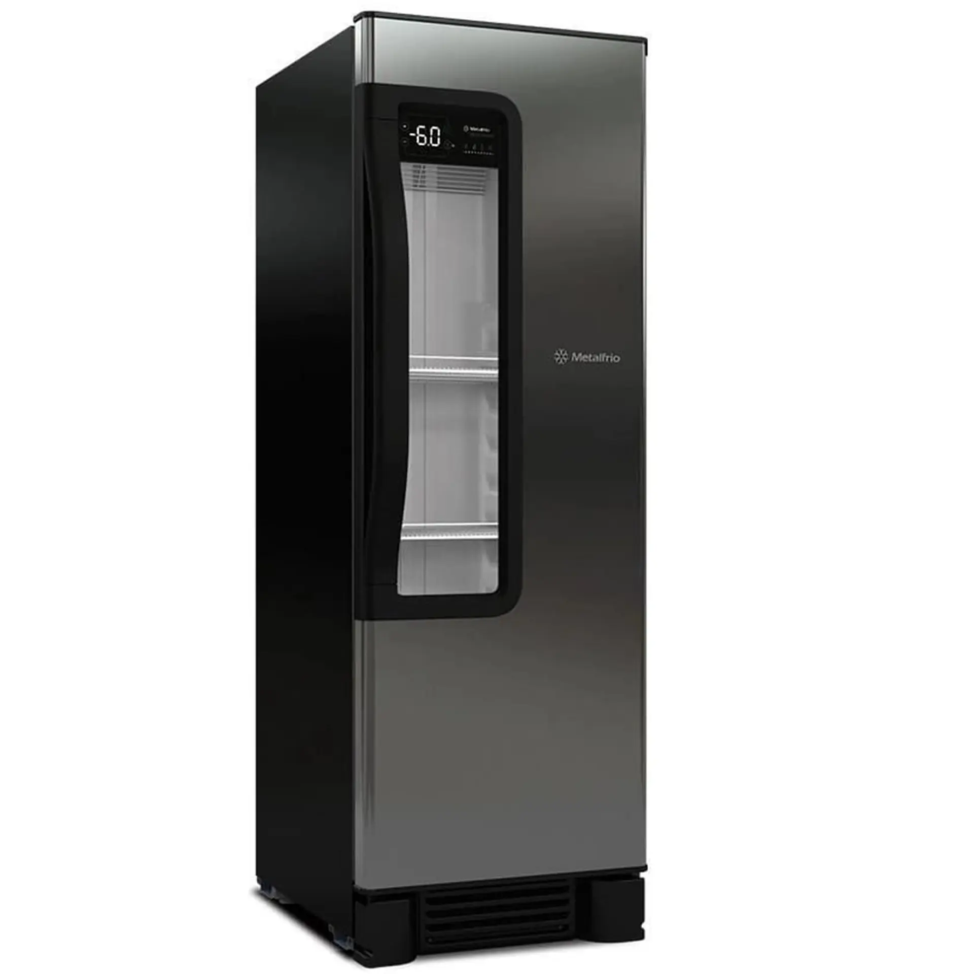 Cervejeira Metalfrio Beer Maxx 324L Função Eco Mode Frost Free VN28TP - Inox/Preto - 110 Volts