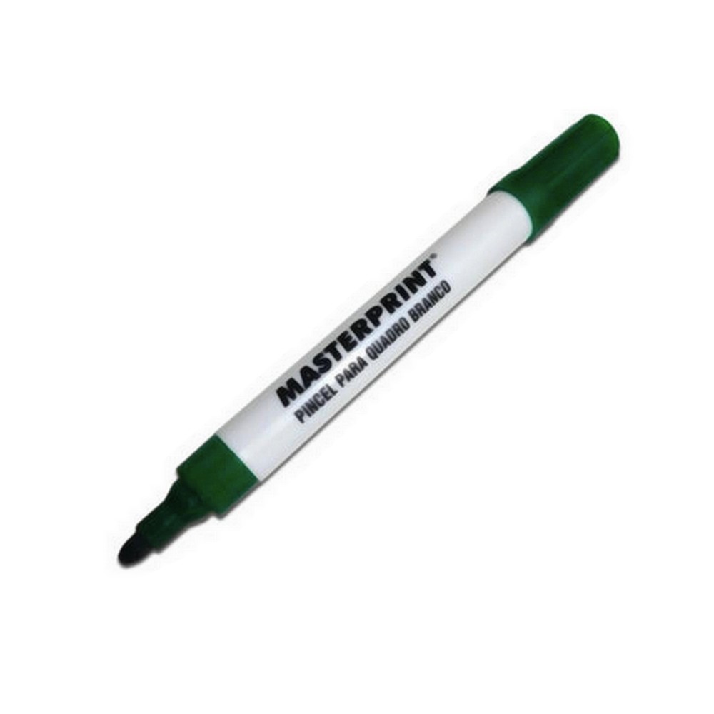 Caneta Quadro Branco Caixa 12 Unidades Verde Masterprint MP617
