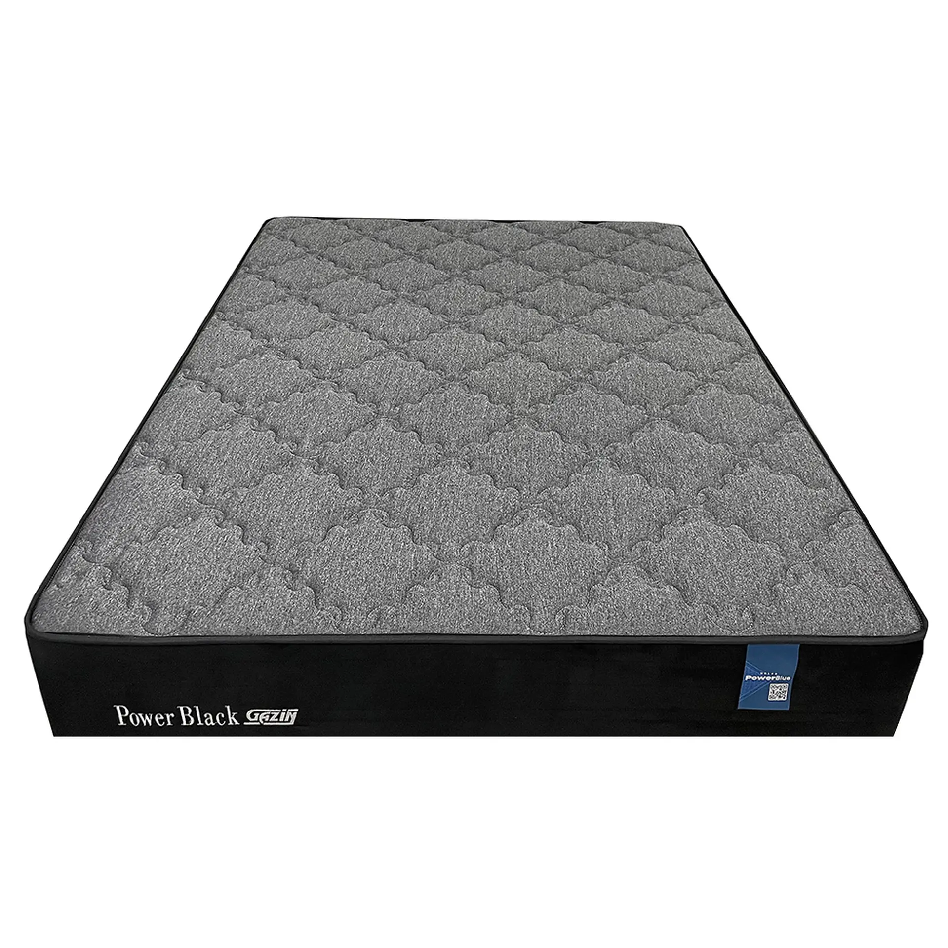 Colchão Cama Box Gazin Molas PowerBlue Queen Size Power Black 158x198 - Preto